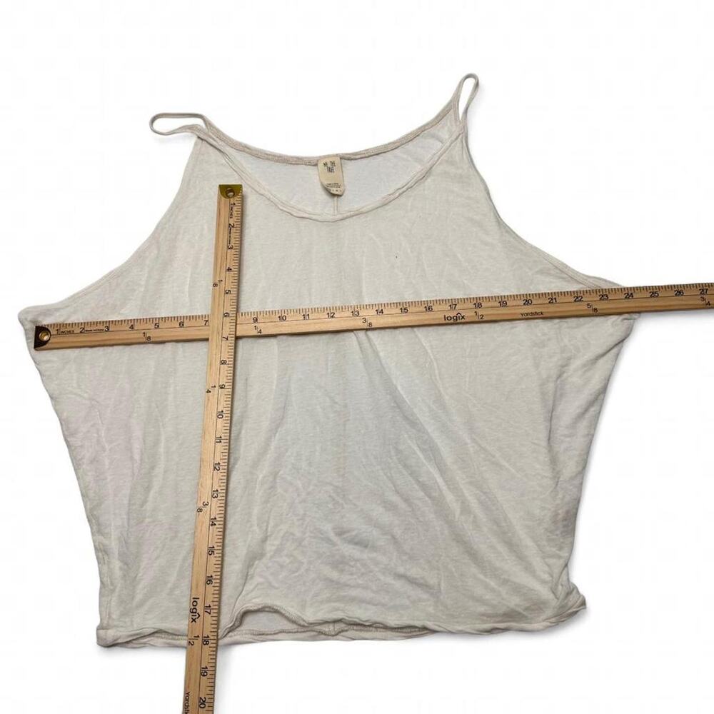 We The Free White Oversized Casual Size XS Tank - Picture 3 of 4